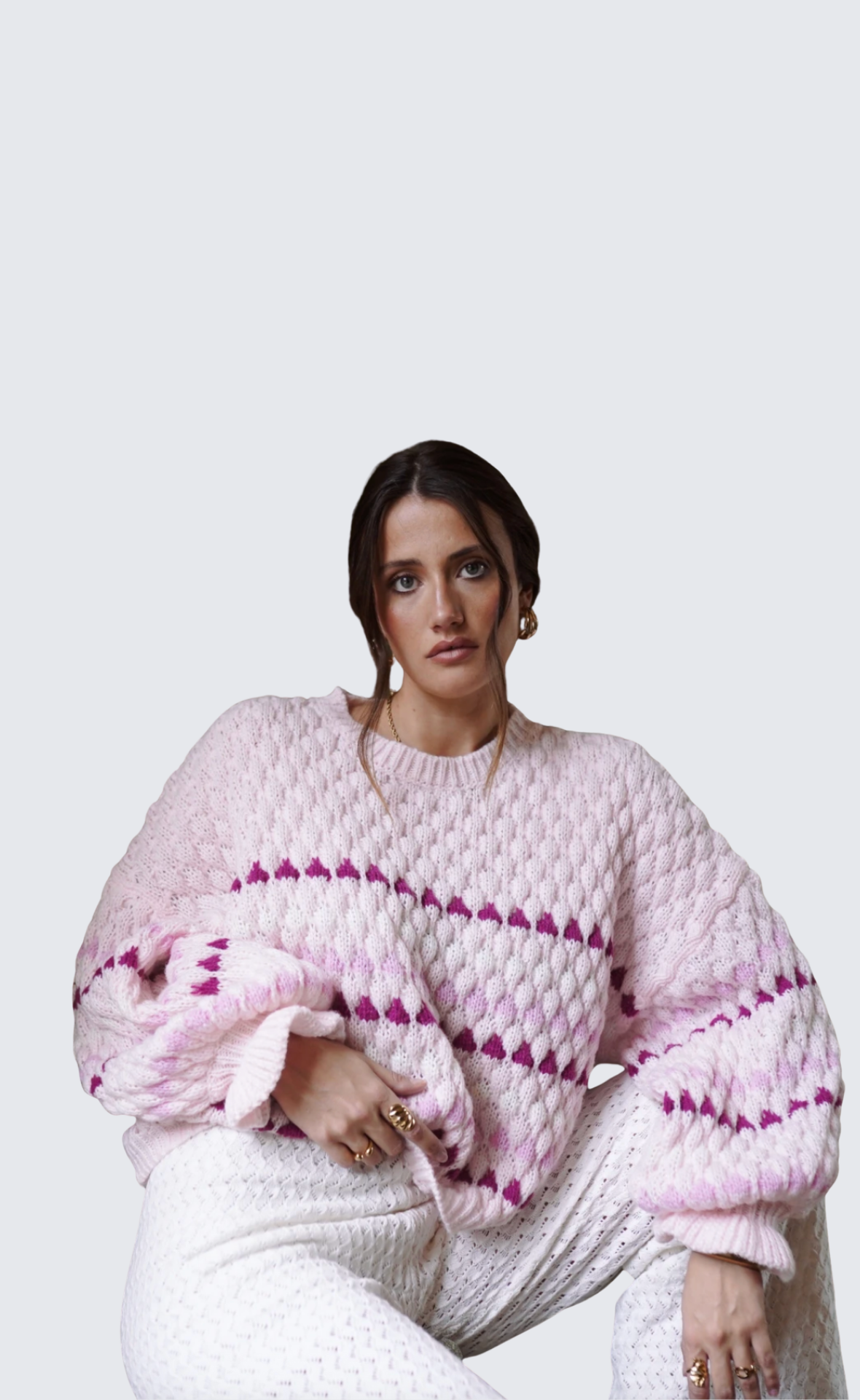 Maglione Peonia Oversize