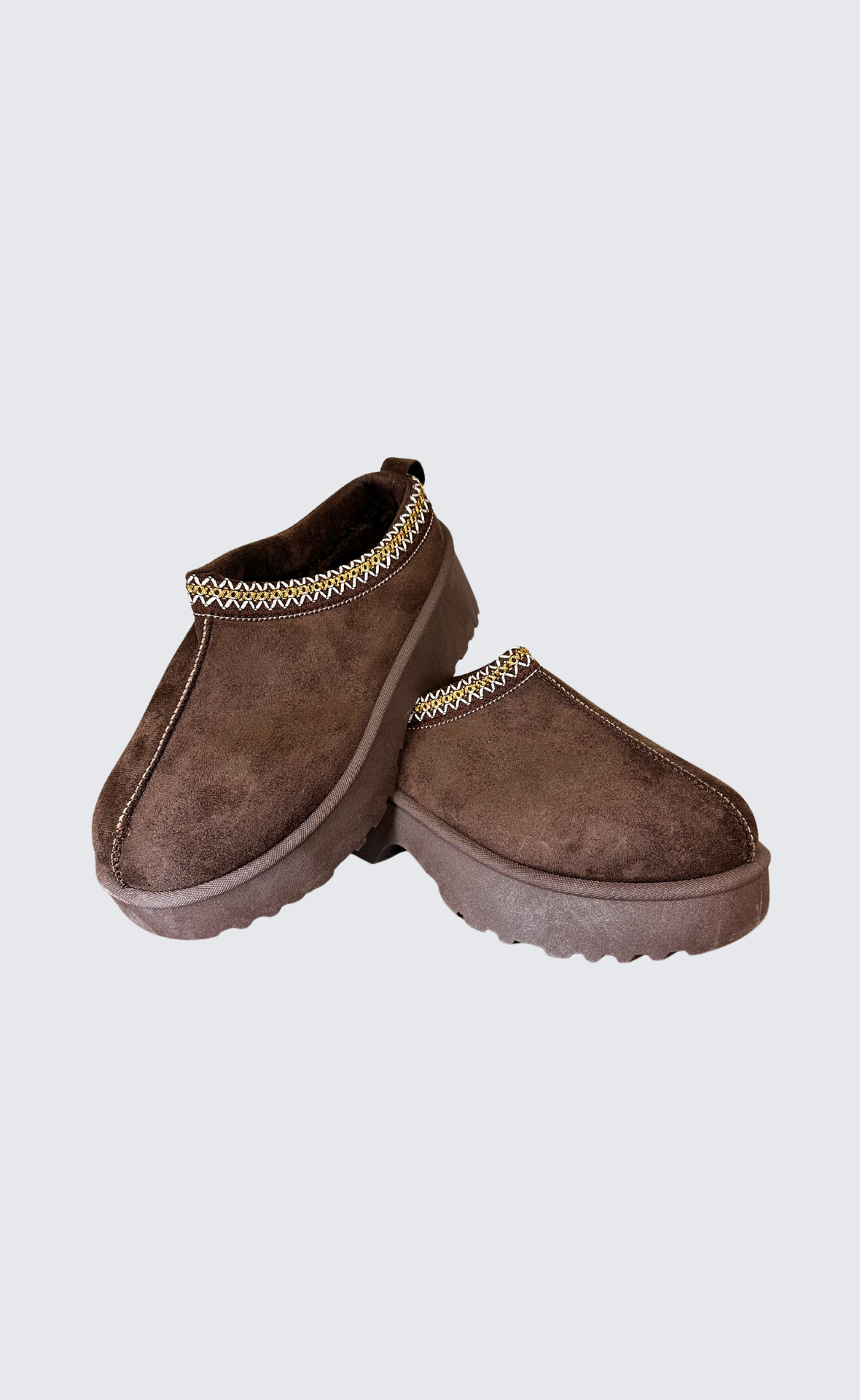 Platform Clogs Brownie