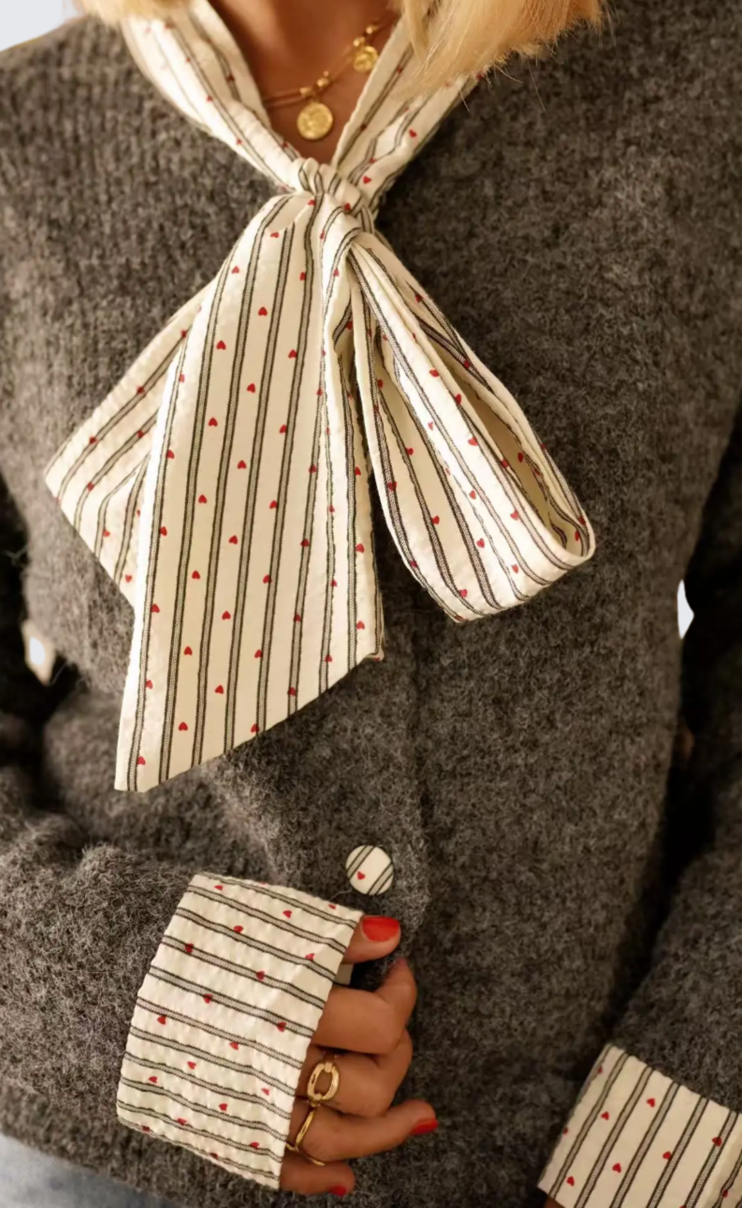 Maglione Love Lines